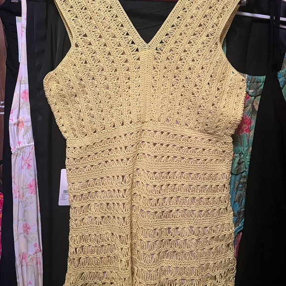 Anna Kosturova crochet dress NWT L - Picture 4 of 4